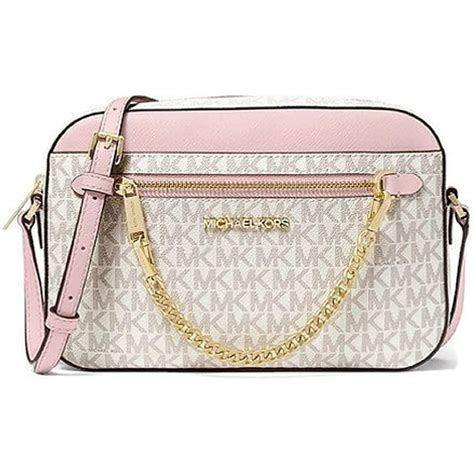 michael kors hamilton pink crossbody bag|Michael Kors pink suitcase.